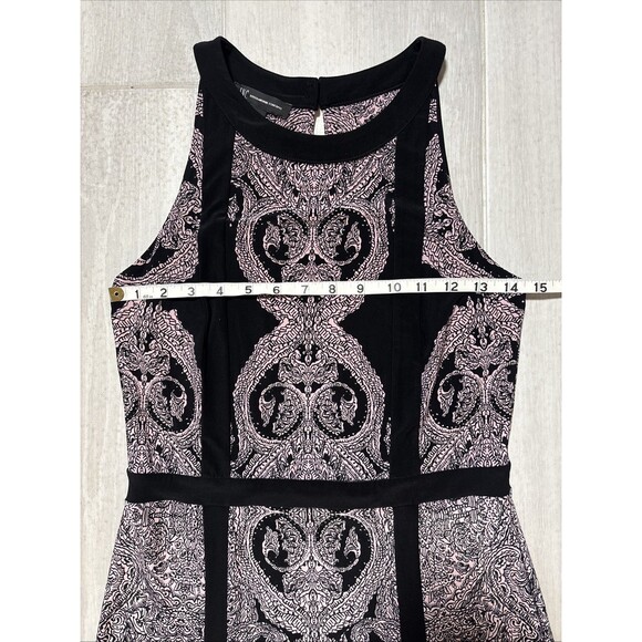 INC Womens Printed Keyhole Maxi Dress Curling Paisley Size Small - Picture 5 of 8